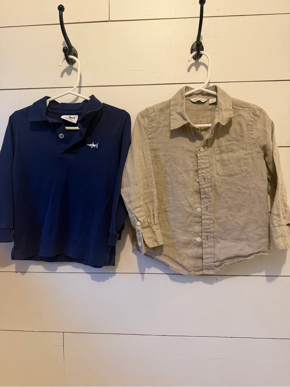 Saltwater Boys & Janie and Jack Kids  Polo Shirt - Long Sleeve